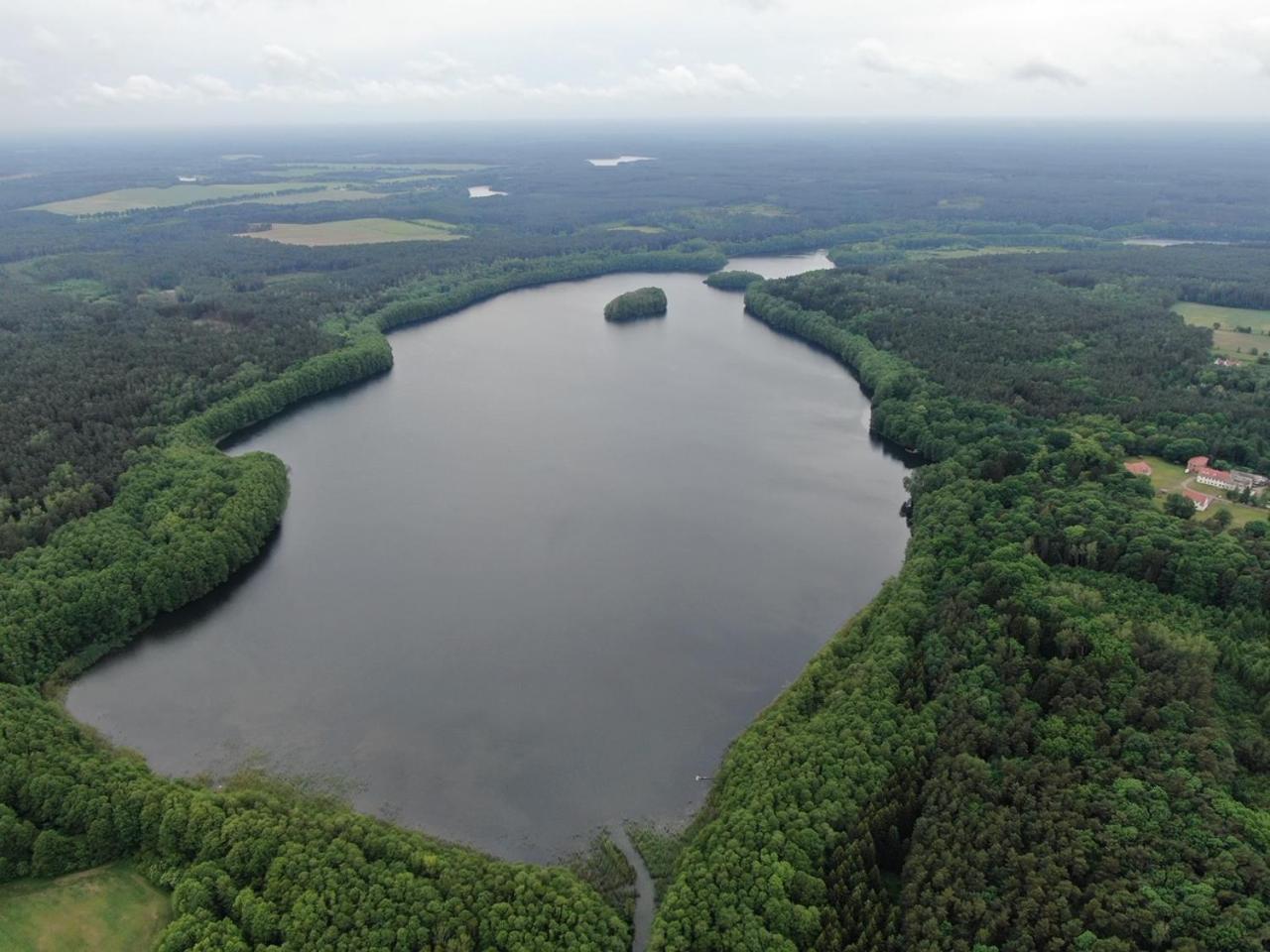 Gospodarstwo Nad Jeziorem Zalom  Buitenkant foto