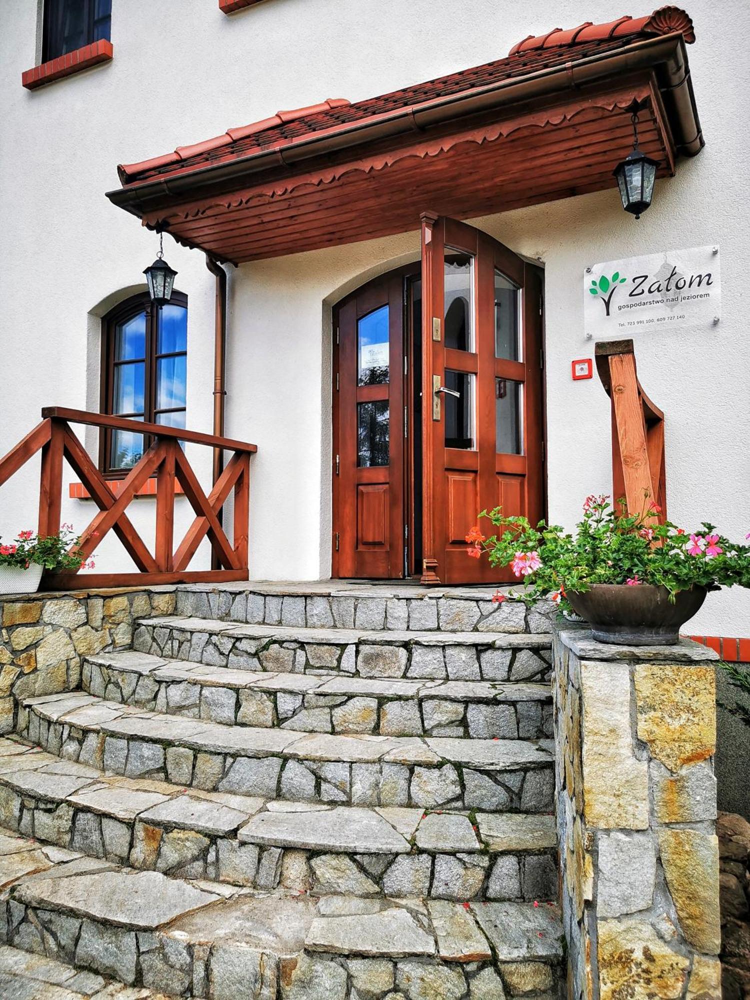 Gospodarstwo Nad Jeziorem Zalom  Buitenkant foto